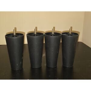 Plastic‎ 2.5" Replacement Furniture Couch Chair Pedestal Sofa Legs Set Of 4